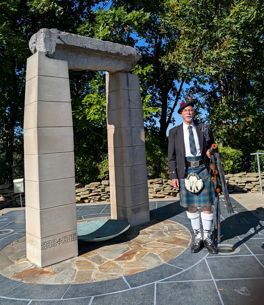 At the An Gorta Mor shrine, Irish Hills, Michigan