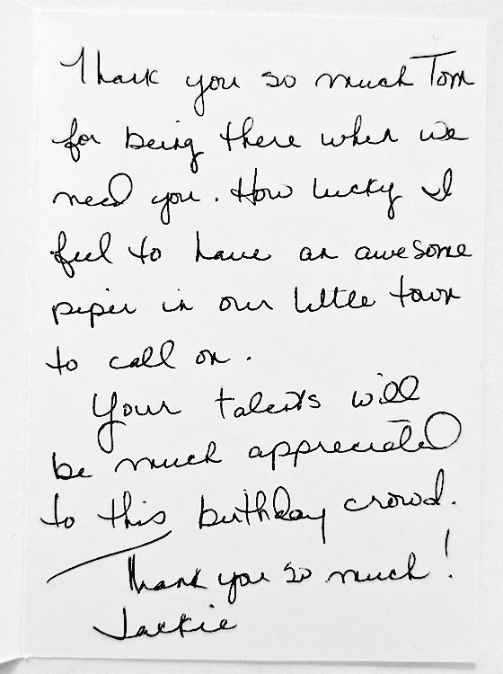 thank-you letter